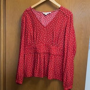 Boden Elsie long sleeve blouse